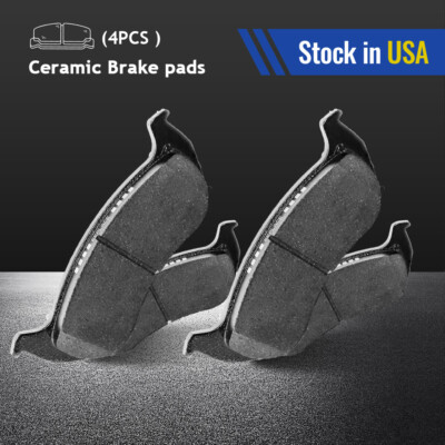 4PCS Rear Disc Ceramic Brake Pads For Jeep Liberty Ford Explorer Wrangler Sport