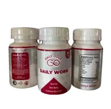 Daily Work Pills  *** Brand New and Sealed *** by Daily Dous / Skinny 365 FREE