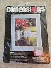 DIMENSIONS 1988 No Count CROSS STITCH Kit 3928  EMMY  Color PORTRAIT 12x16  NIOP