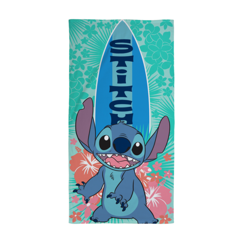 Lilo & Stitch Large Towel Legendary Surf Kids 100% Cotton Pool | Bath | Beach - Afbeelding 1 van 5