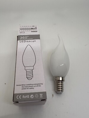 10pcs 7W Retro LED Candle Filament Bulb C35 Frosted Light Bulb E14 Dimmable Edis