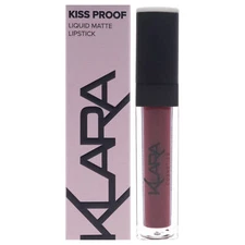 Kiss Proof Lipstick Liquid Matte - 16 Sexy Marsala by Klara for Women - 0.27 oz