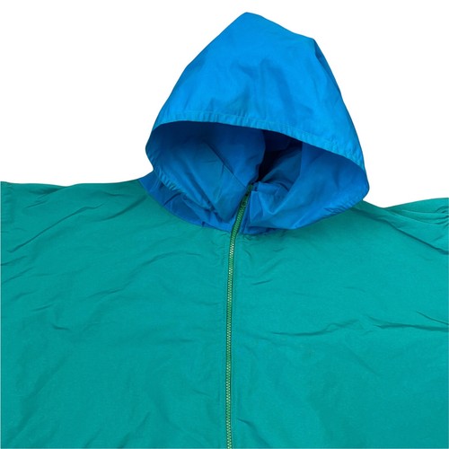 VTG ANN ORIGINAL SEATTLE WINDBREAKER JACKET COAT COLORBLOCK ONE SIZE OVERSIZED - Picture 4 of 12