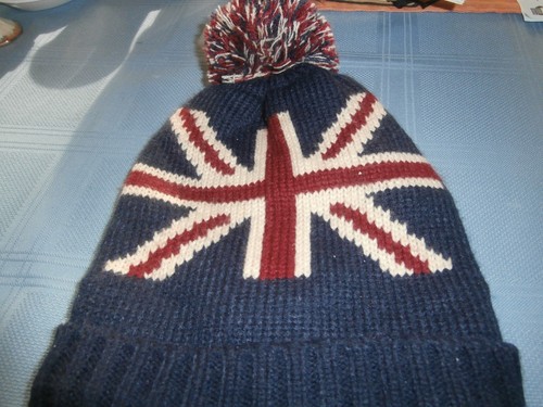 Mint Bluenotes Union Jack UK Flag Toque 
