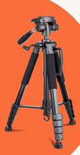 Camera Tripod with Travel Bag Accessories included in photo