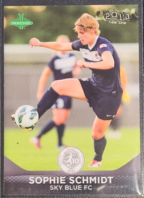 SOPHIE SCHMIDT 2022 PARKSIDE NWSL YEAR ONE SP #YO-11 /1500 SKY BLUE FC