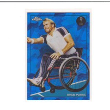 2021 Topps Chrome Sapphire Tennis #86 Brad Parks