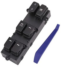 Power Window Switch Front Left Driver Side 16 Pins Compatible with 2011-2013