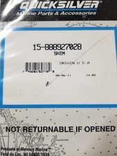 New Mercury Mercruiser Quicksilver OEM Part 15-888927028 SHIM