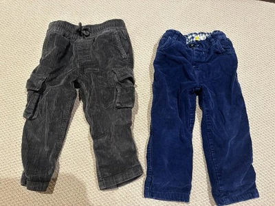 2 Pairs Of Corduroy Trousers Age 2-3. (1 Boden, 1 John Lewis) - Image 1 of 4