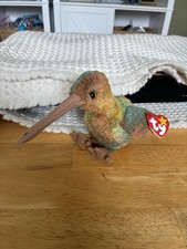 Ty Beanie Baby BEAK the Kiwi Bird 5.5 Inch NEW MWMTs Plush Stuffed Animal Toy