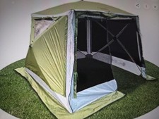 Quest Leisure Instantscreen House 4 Pro with Quest Leisure Hose Canopy Green