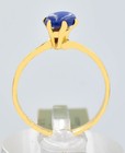 GENUINE 1.23 Cts STAR BLUE SAPPHIRE  RING 10K SOLID GOLD - Free Appraisal-NWT — photo 5