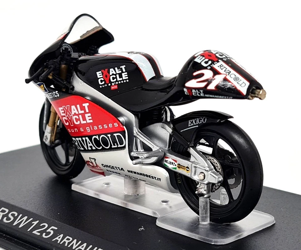 Deagostini 1/24 - Aprilia RSW 125 Arnaud Vincent 2002 Model Motorcycle - Image 4 of 4