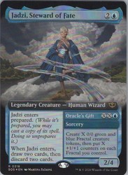 Jadzi, Steward of Fate (Extended Art) #318 Foil Secrets of Strixhaven