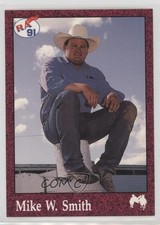 1991 Rodeo America Pro Rodeo Cards Set B Mike W Smith #48 0w6