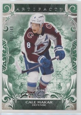 2024-25 Upper Deck Artifacts Stars Emerald 121/149 Cale Makar #148 11fi