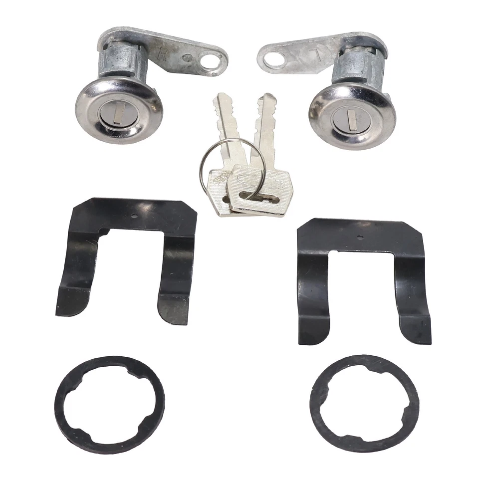 Door Lock Cylinder Set for Ford F-150 F-250 Mercury Colony Park D8BZ5421984A New Foto 2 de 4