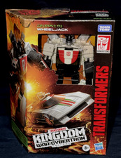 TRANSFORMERS KINGDOM WAR FOR CYBERTRON WHEELJACK HASBRO ACTION FIGURE
