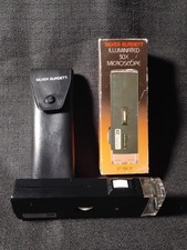 TASCO MINI Illuminated 30x Microscope Pocket Size Vintage Rare