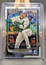 2024 Bowman Chrome Mega Box #25 Hunter Goodman RC Mojo Refractor Rockies #PCOL