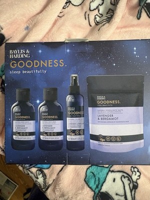 Baylis & Harding Goodness Sleep Beautifully Gift Set Lavender And Bergamot
