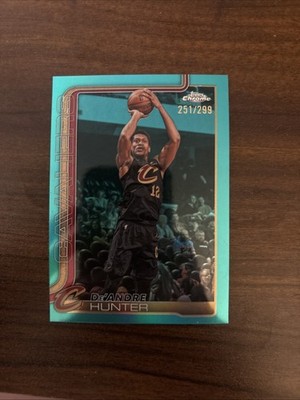 2025-26 Topps Chrome - De'Andre Hunter #73 Aqua Refractor /199