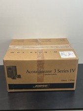 Bose Acoustimass 3 Series IV Speaker System With 2 Cubes Bass WORKS / TESTED