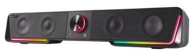 SPEEDLINK GRAVITY RGB Stereo Soundbar RGB-Beleuchtung Bluetooth schwarz