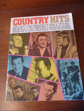 Country Hits 1960’s Classic Music Piano Vocal Book – Cash, Campbell, Wagoner