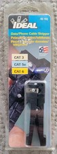 IDEAL Data/Phone Cable Stripper Made in USA CAT 3, 5, 5e, 6 45-165