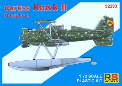RS Models 92293 1:72 Curtiss Hawk II Grand Chaco 3 Decal Optionen for Colombia, P