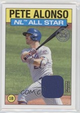 2021 Topps 1986 Topps All-Star Baseball Relics Pete Alonso #86ASRPA 0h22