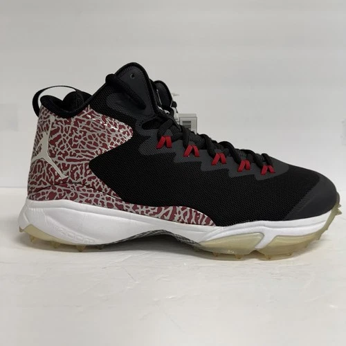 Jordan Superfly3 Baseball Turf Red/Blk Promo Gio Gonzalez Size 11 New w Box