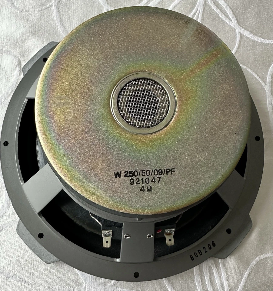 1x Quadral Vulkan MK 4 / 5 Lautsprecher  Parts Woofer W 250/50/9/PF 921047  4OHM - Bild 4 von 4