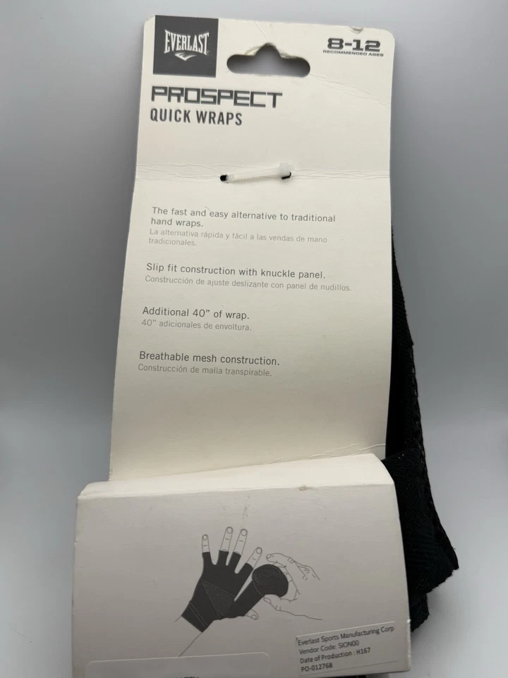 Everlasting PROSPECT Quick Wraps For Boxing Or MMA L/xl - Image 2 of 2