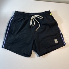 Psycho Bunny Swim Trunks Boys XXS Black