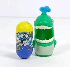 Mighty Beanz  Bodz Pair - 108 Deep Sea Diver Bean with 108 Green Orca Bod