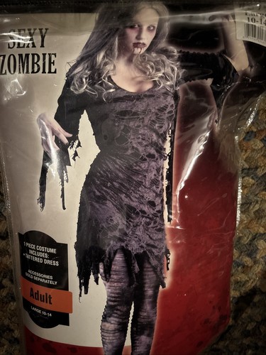 Bavarian Bar Maid & Zombie Adult Women Sexy Halloween Outfit Size Large 10-12/14 - Picture 14 of 21