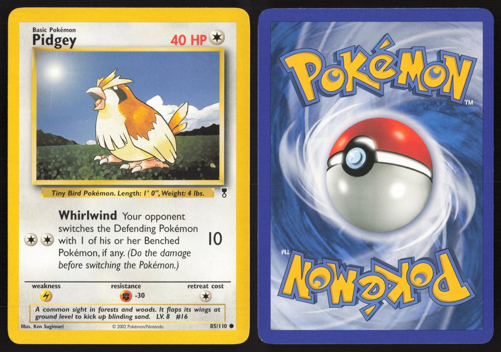 Pokemon TCG | Pidgey 85/110 | Legendary Collection Common | Near Mint