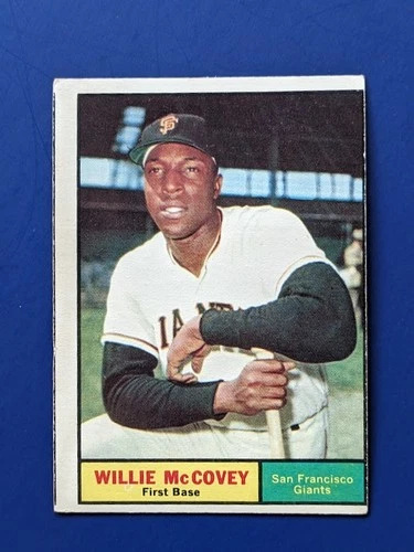 1961 Topps - Willie McCovey HOF #517 - San Francisco Giants VGEX
