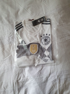 Fußball Trikot DFB L Large OVP WM 2018 Patch 2014 Deutsche Nationalmannschaft