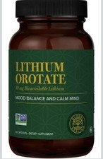 Global Healing Lithium Orotate 10mg Supplement - 60 Capsules