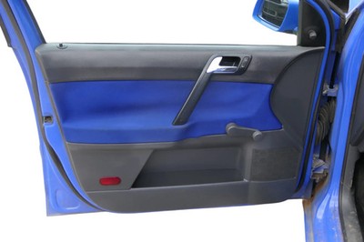 1x VW Polo 9N 9N3 Türverkleidung Verkleidung Tür vorne links  4/5-Türer  blau