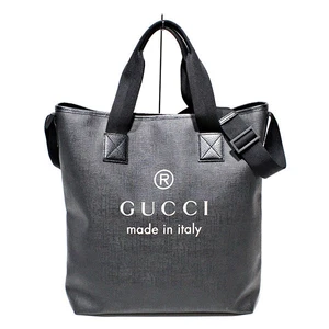 Sac fourre tout GUCCI sac à bandoulière PVC unisexe 2WAY bandoulière