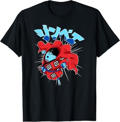 Anime Jinbei Burst Wano Costume T-Shirt