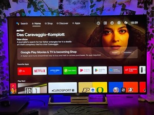 55" Sony 4K Smart TV - Sehr gutes Bild und gutes Zustand- Mit Standfuß