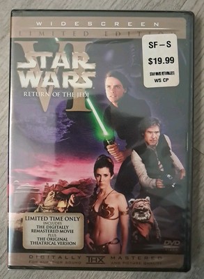 Star Wars Limited Edition Original Theatrical Unaltered Trilogy