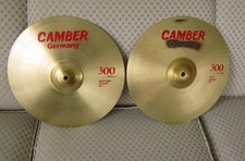 2 Camber 300 Series Hi Hats Cymbal Set 14  Cymbals Germany Top Bottom