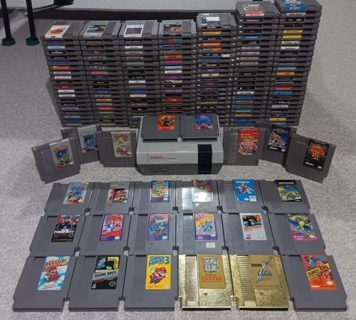 RE-CONDITIONED NES CONSOLES AND GAMES, 6$ MAX SHIPPING ON ALL ORDERS!
